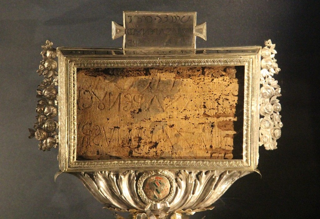 3rome santa croce in gerusalemme 2020 p05 titulus crucis (2025 11 21 13 43 38 utc)