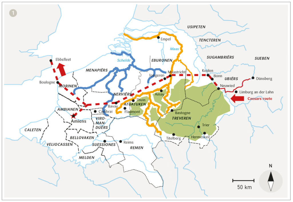 De Caesarroute 2 kaart (2025 11 21 13 43 38 utc)