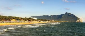 promontorio del monte circeo vanuit sabaudia