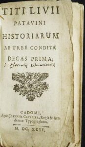 Archief ab urbe condita titus livius