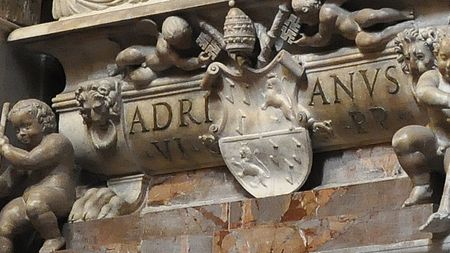 Karel V en zijn leermeester Adriaan van Utrecht adrianusv graf