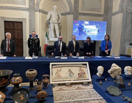Italië haalt gestolen artefacten ter waarde van 18,4 miljoen euro terug uit Amerika artefacten mic