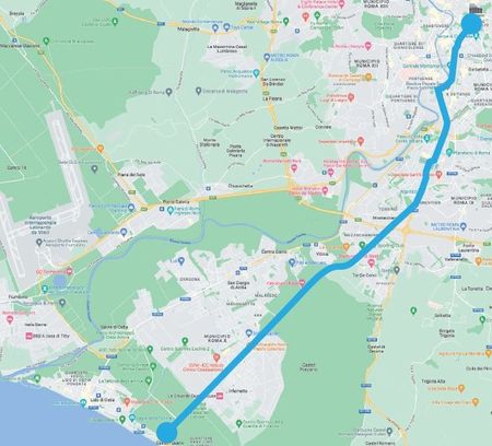 Rome wil fietspad tussen Colosseum en Ostia cicloviacolosseoostia