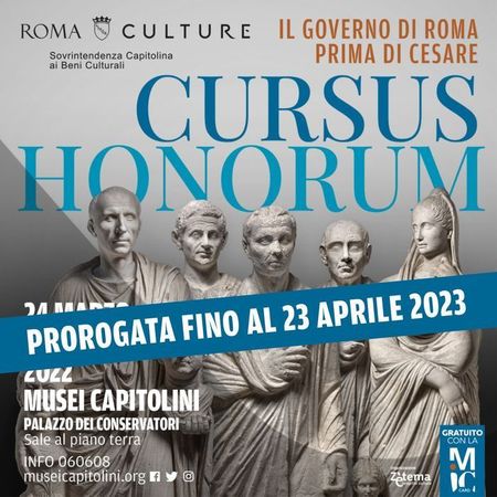 Tentoonstelling Cursus Honorum in Rome verlengd tot 23 april 2023 curcus honorum2