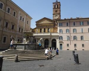 Archief fontein trastevere 1
