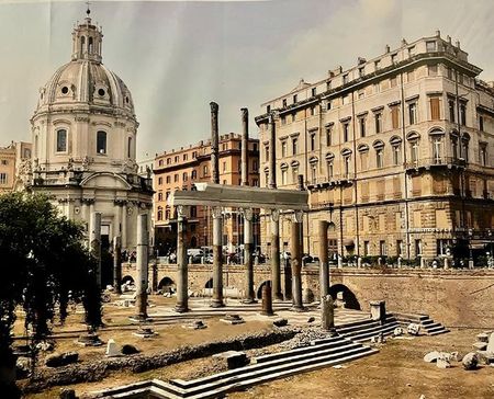 Reconstructie van de Basilica Ulpia in Rome begonnen forum trajanus basilica ulpia 3