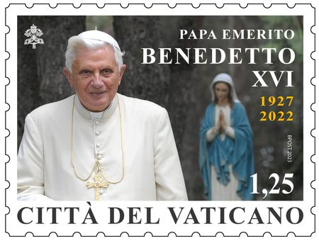 Vaticaanstad brengt nieuwe reeks postzegels uit francobollo benedetto