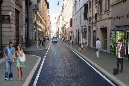 Via del Tritone en Via dei Due Macelli worden heraangelegd met privégeld img 13779 0