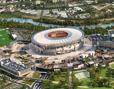 Bouwdossier nieuw voetbalstadion AS Roma moet helemaal worden herzien img 13964 0