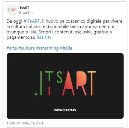 Italië lanceert streamingdienst voor cultuur itsart
