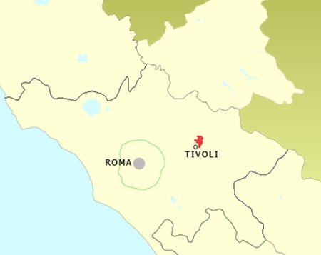 Zware bosbrand verwoest natuurreservaat in Tivoli nabij Rome kaartjetivoliroma