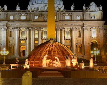 Vaticaanse kerstboom komt dit jaar uit de Abruzzen kerststap sutrio