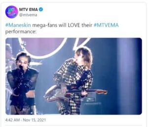 Archief maneskin mtv