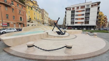 Nieuwe monumentale fontein voor Rome monumento al marinaio