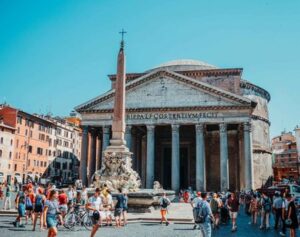 Archief pantheon buitenzijde