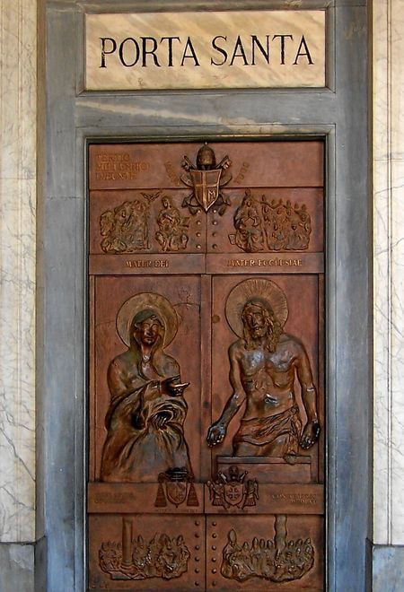 Vaticaan zet voorbereiding Heilig Jaar 2025 officieel in gang porta santa 1