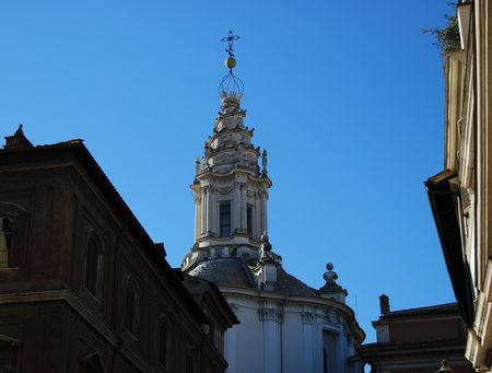 Nieuwe restauratiefase in Sant’Ivo alla Sapienza begonnen santivo