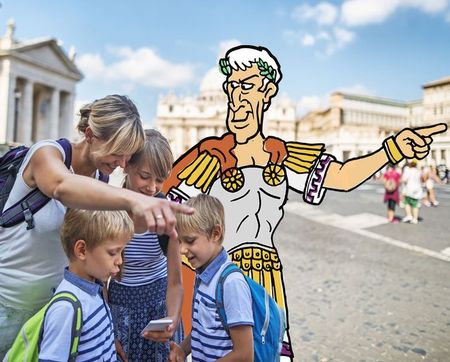 App biedt interactieve speurtochten voor kinderen in Rome trova 5
