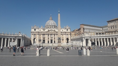 Even terreuralarm in Vaticaanstad / UPDATE vaticansite