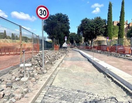 Via dei Cerchi in Rome volledig vernieuwd viadeicerchi 1